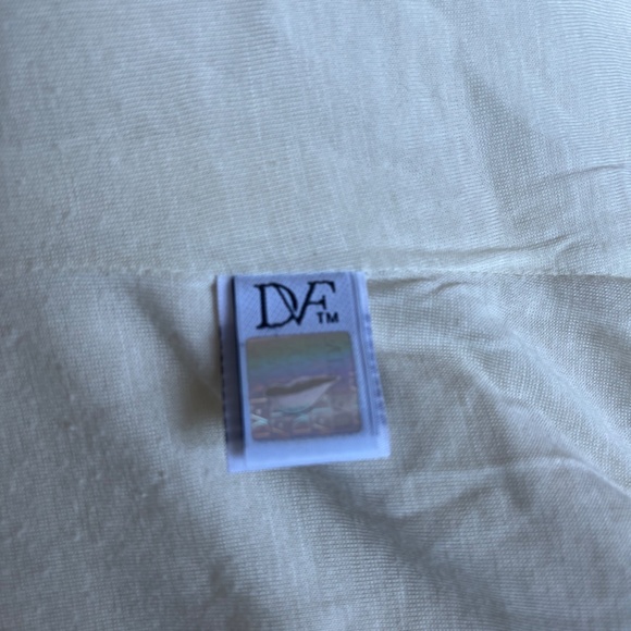 Diane Von Furstenberg Ivory Zarita Lace Mini Cocktail Special Occasion Dress 4 - Picture 15 of 15